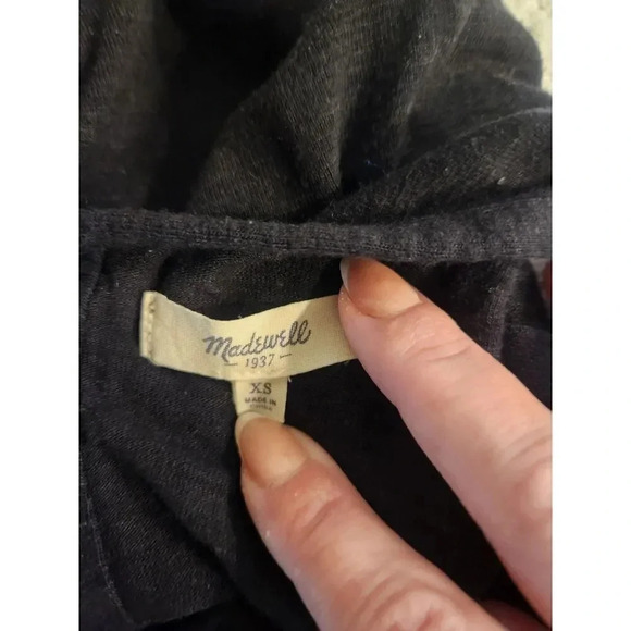 Madewell Layered Keyhole Back Tank Top - Picture 4 of 8